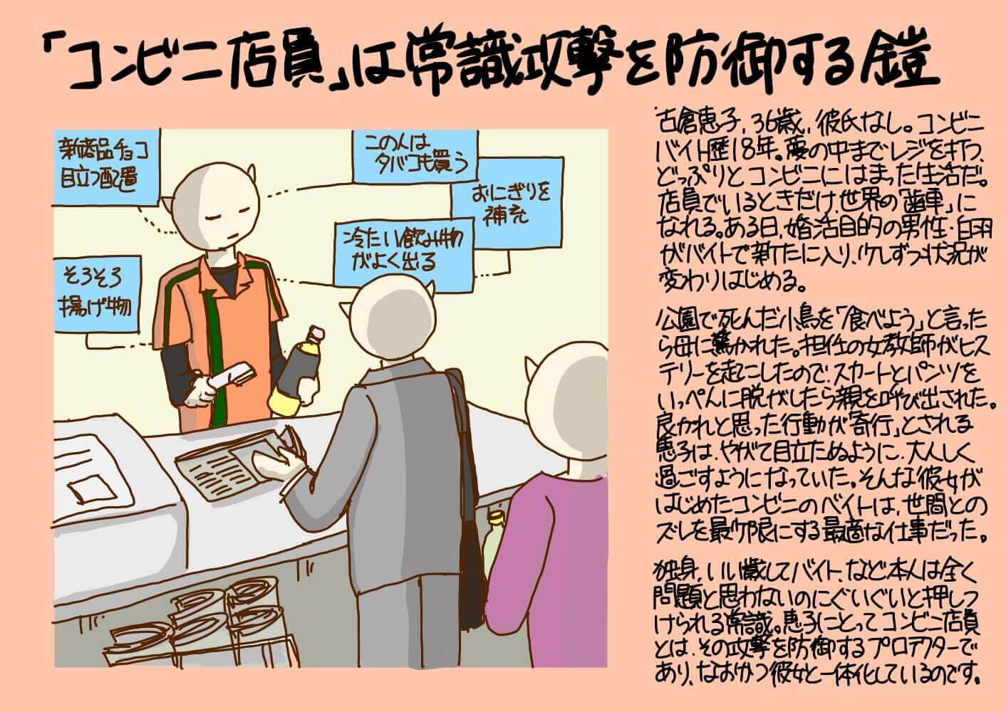 コンビニ 店員は常識攻撃を防御する鎧